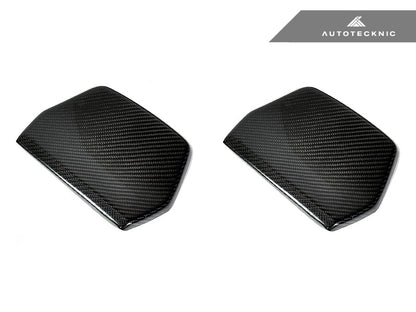 AutoTecknic Dry Carbon Seat Back Cover - F87 M2 Competition | F80 M3 | F82 M4 - Graveyard Performance