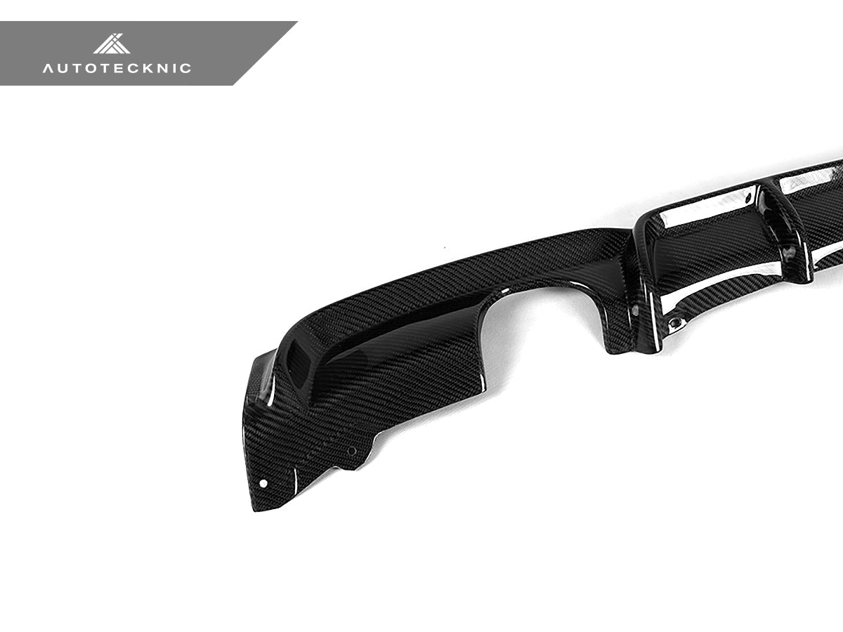 AutoTecknic Vacuumed Carbon Fiber Diffuser - F30 M-Sport