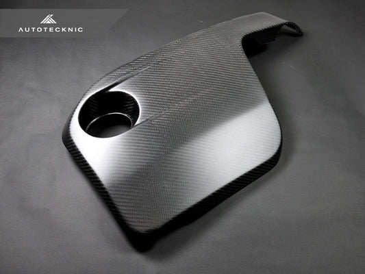 AutoTecknic Vacuumed Carbon Fiber Engine Cover - F80 M3 | F82 M4 - Graveyard Performance