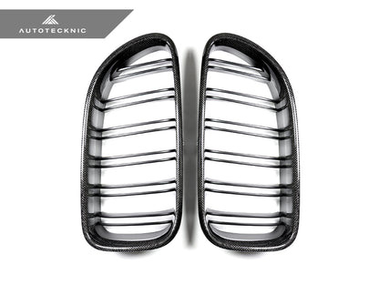 AutoTecknic Dual-Slats Carbon Fiber Front Grille Set - F06 Gran Coupe / F12 Coupe / F13 Cabrio | 6 Series & M6