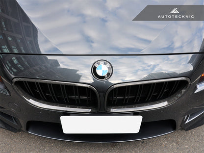 AutoTecknic Dual-Slats Carbon Fiber Front Grille Set - F06 Gran Coupe / F12 Coupe / F13 Cabrio | 6 Series & M6 - Graveyard Performance