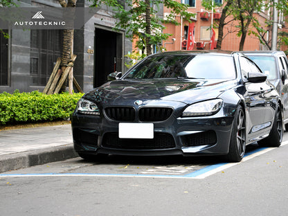 AutoTecknic Dual-Slats Carbon Fiber Front Grille Set - F06 Gran Coupe / F12 Coupe / F13 Cabrio | 6 Series & M6