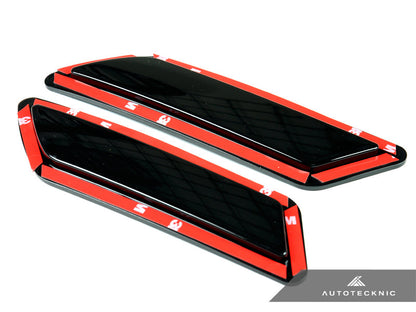 AutoTecknic Painted Front Bumper Reflectors - BMW F30 3-Series (Non-M Sport)