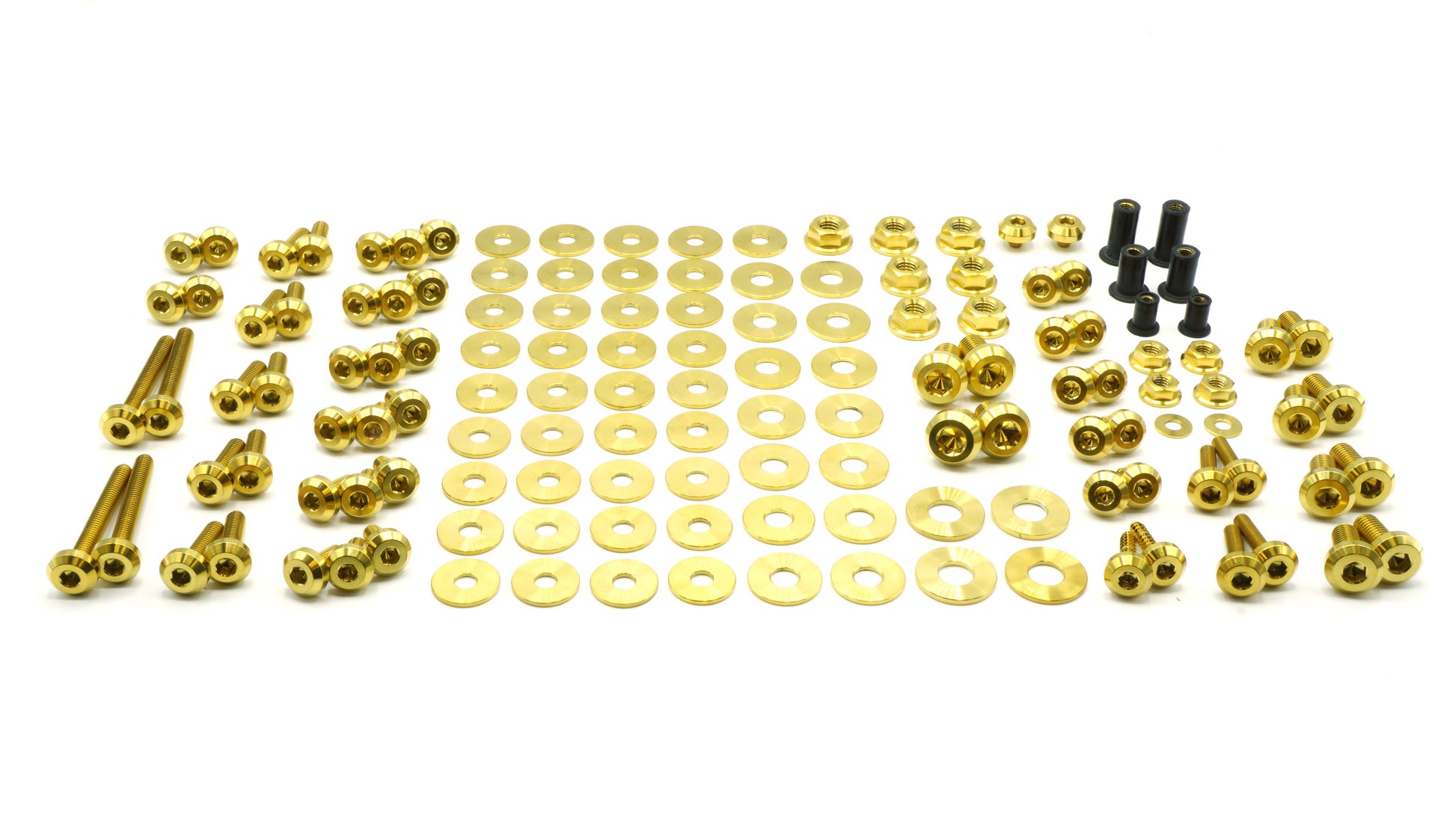 Stage 2 Titanium Hardware Engine Bay Kit - BMW E9X 335i (2007-2013) - Graveyard Performance