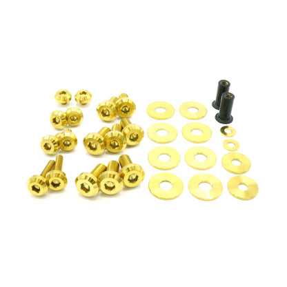 Titanium Hardware Hood Kit - BMW E9X 335i (2007-2013)