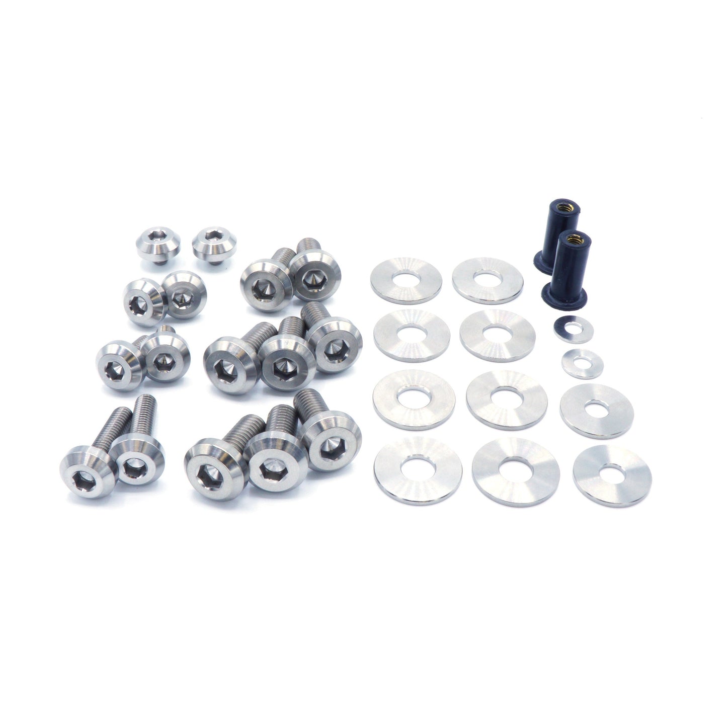 Titanium Hardware Hood Kit - BMW E9X 335i (2007-2013)