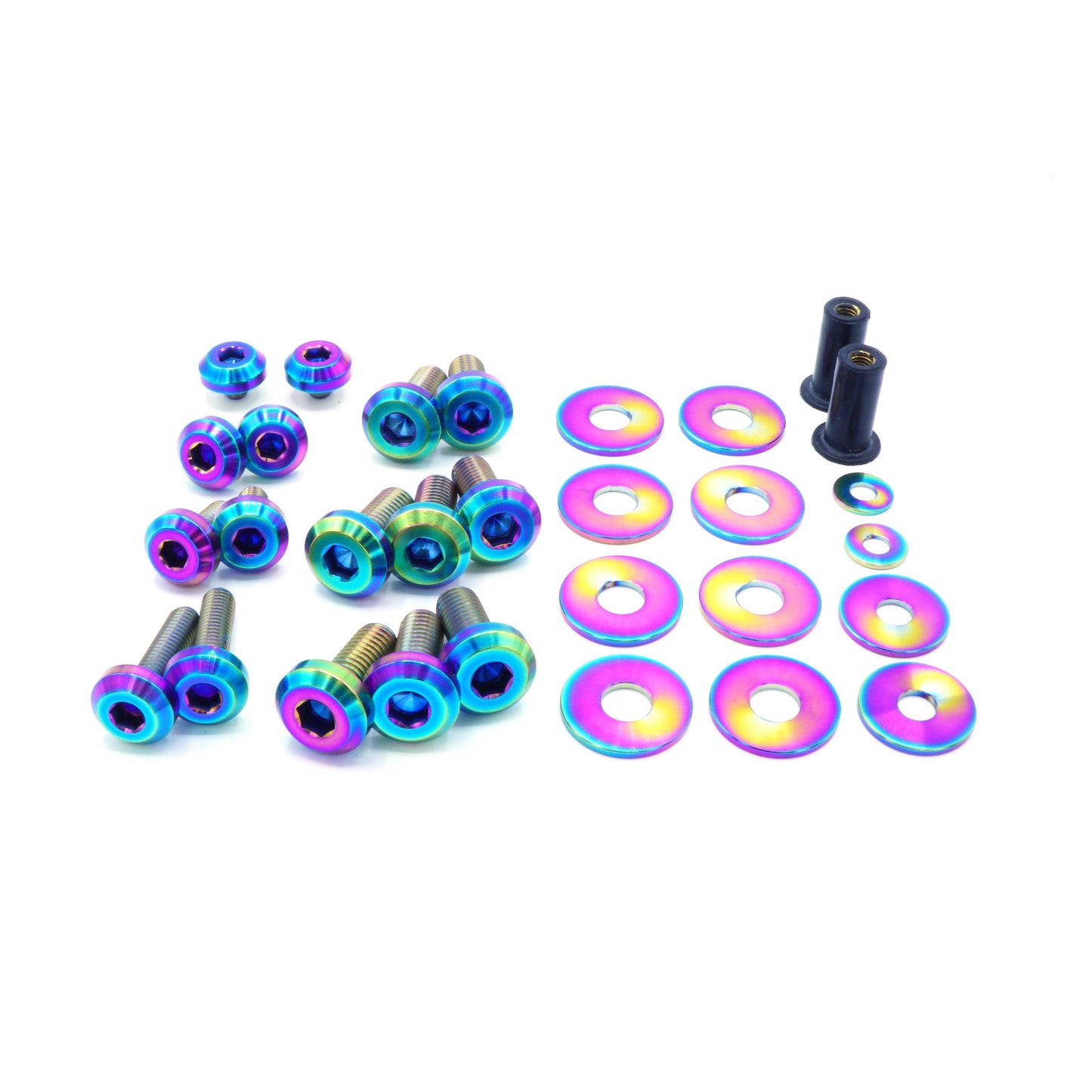 Titanium Hardware Hood Kit - BMW E9X 335i (2007-2013)