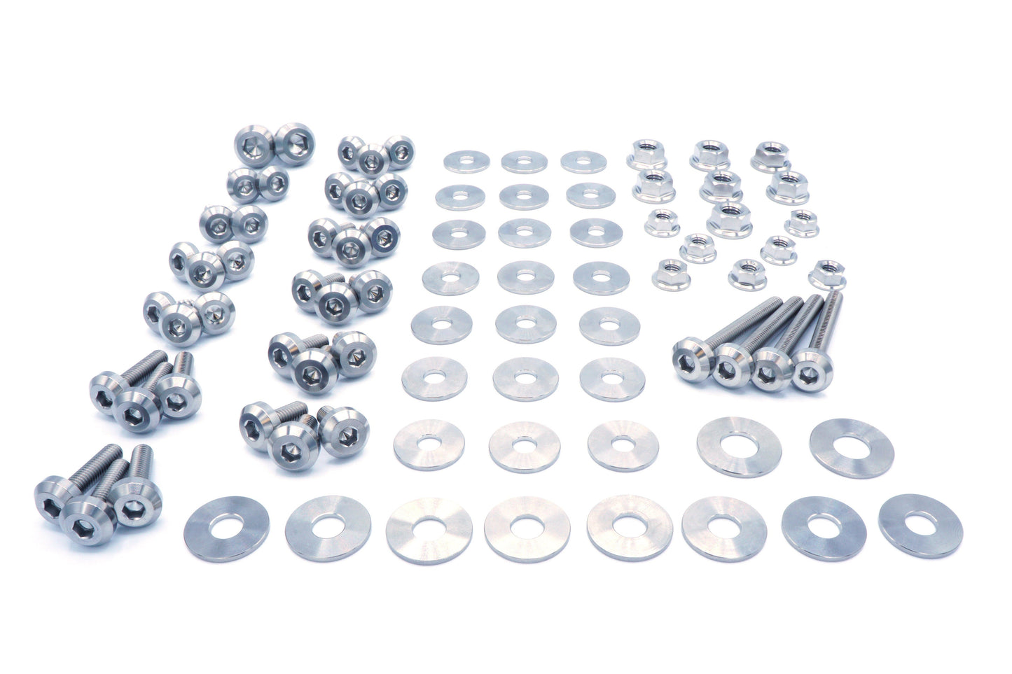 Stage 2 Titanium Hardware Engine Bay Kit - BMW E82 135i (2007-2012)