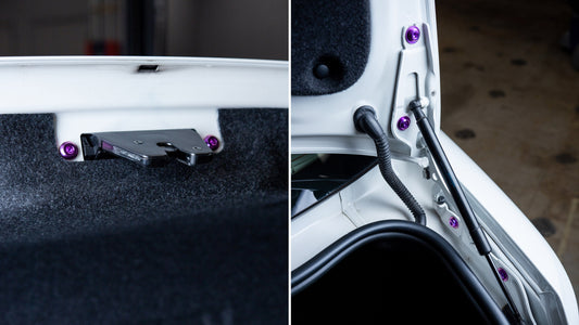 Titanium Hardware Trunk Kit - BMW E82 135i (2007-2012)