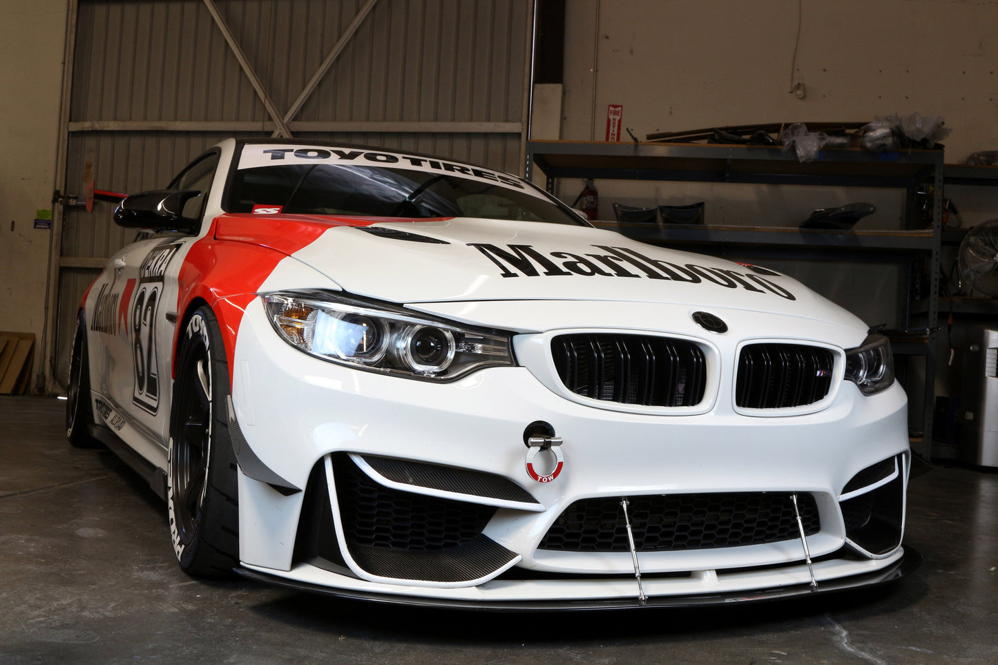 APR Performance BMW F82 M4 / F80 M3 Carbon Fiber Front Bumper Canards