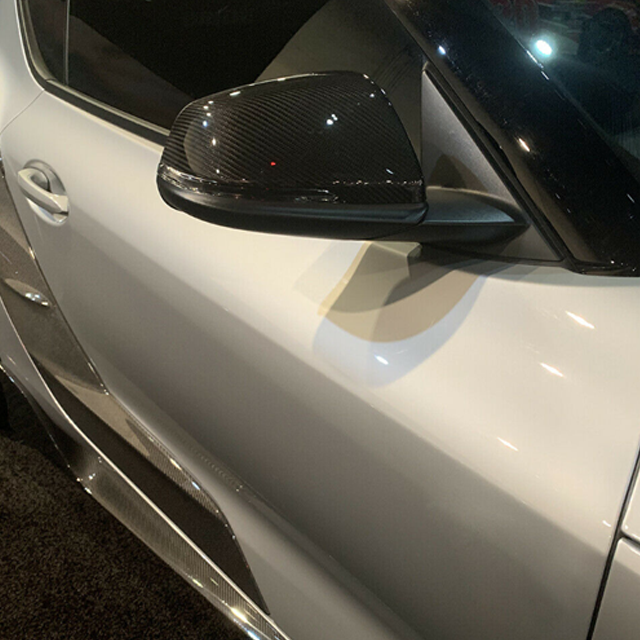 Carbon Fiber Mirror Caps - Supra A90/A91, BMW F40, F44, F48, F39, G29 - Graveyard Performance