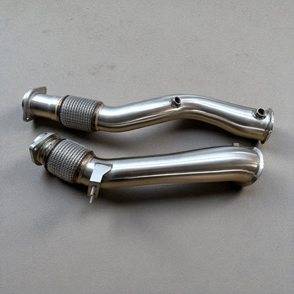 BMW S58 X3M & X4M Catless Race Downpipe (3.5 Inch) - Palenon Performance - Graveyard Performance