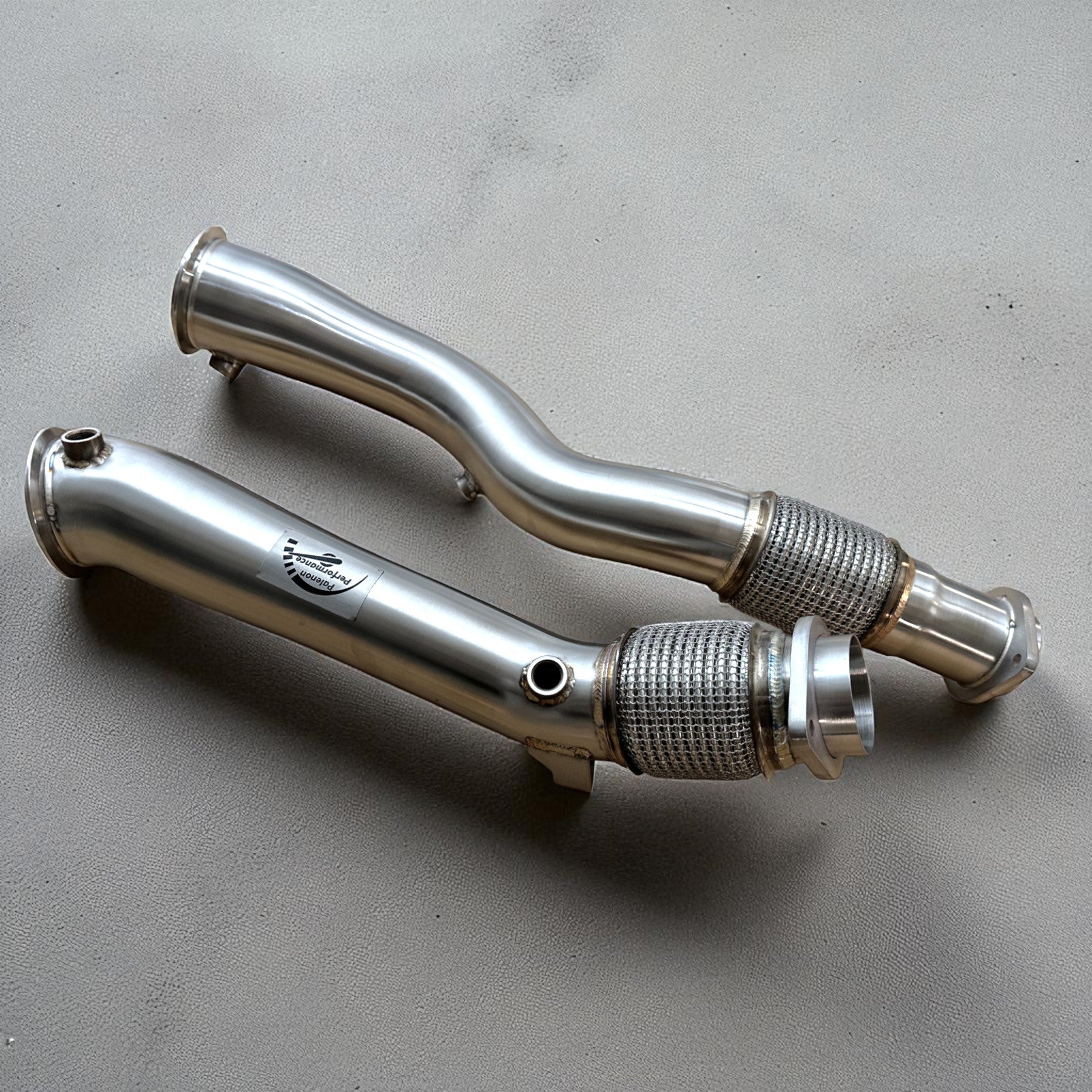 BMW S58 X3M & X4M Catless Race Downpipe (3.5 Inch) - Palenon Performance - Graveyard Performance