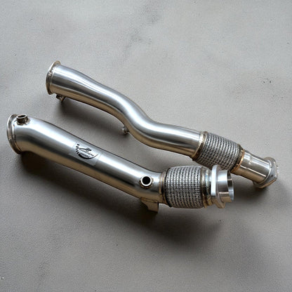 BMW S58 X3M & X4M Catless Race Downpipe (3.5 Inch) - Palenon Performance - Graveyard Performance