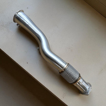 BMW S58 X3M & X4M Catless Race Downpipe (3.5 Inch) - Palenon Performance - Graveyard Performance