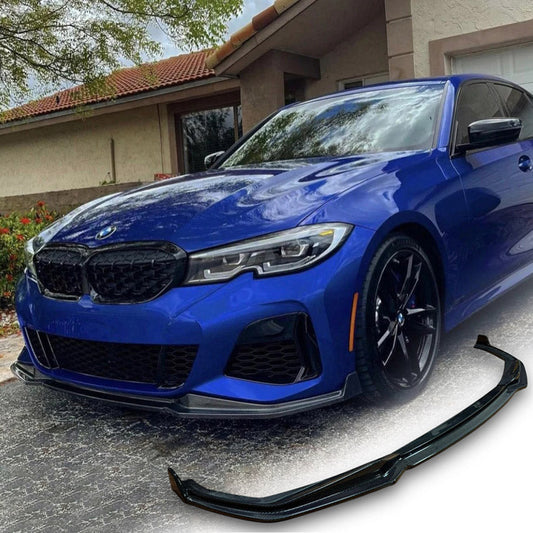 M Carbon Fiber Front Lip For Pre LCI BMW G20 330i & M340i - Graveyard Performance