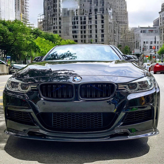 Carbon Fiber BMW F30/F31 Varis Style Front Lip - Graveyard Performance