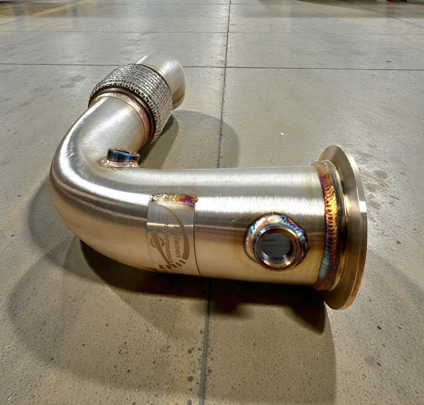 Palenon Performance BMW N63/N63TU Catless Race Downpipes - 550i, 650i, 750i, Alpina B6 B7 (Chassis F01 F02 F06 F12 F13 F07 F10)