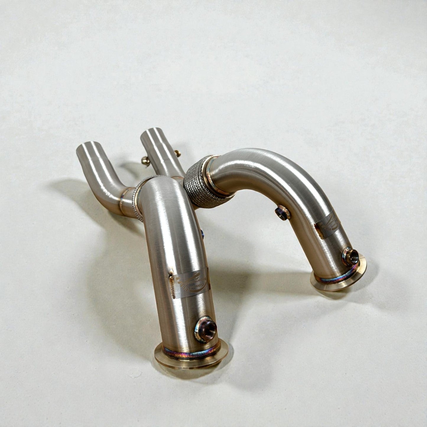 Palenon Performance BMW N63/N63TU Catless Race Downpipes - 550i, 650i, 750i, Alpina B6 B7 (Chassis F01 F02 F06 F12 F13 F07 F10)