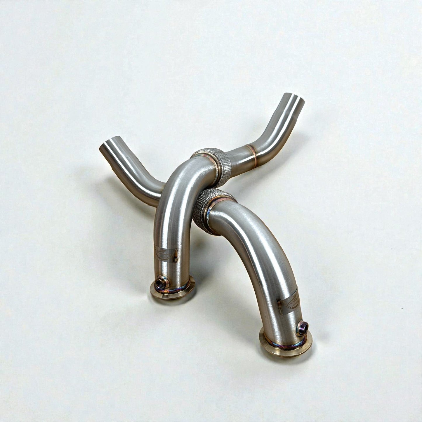 Palenon Performance BMW N63/N63TU Catless Race Downpipes - 550i, 650i, 750i, Alpina B6 B7 (Chassis F01 F02 F06 F12 F13 F07 F10)