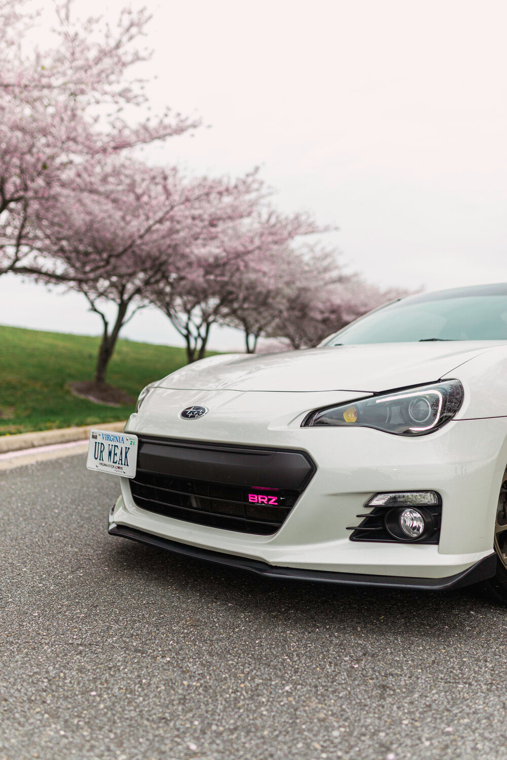 Lit Logos BRZ Grill Badge | 2013-2024 BRZ