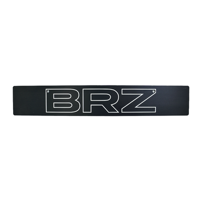 Billetworkz "BRZ" License Plate Delete - Graveyard Performance
