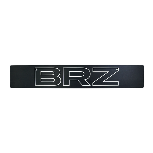 Billetworkz "BRZ" License Plate Delete - Graveyard Performance