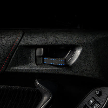 Billetworkz Alcantara Door Pull Strap Kit - Fits Subaru WRX/STI (2002–2007)