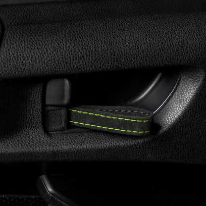 Billetworkz Alcantara Door Pull Strap Kit - Fits Subaru WRX/STI (2002–2007) - Graveyard Performance