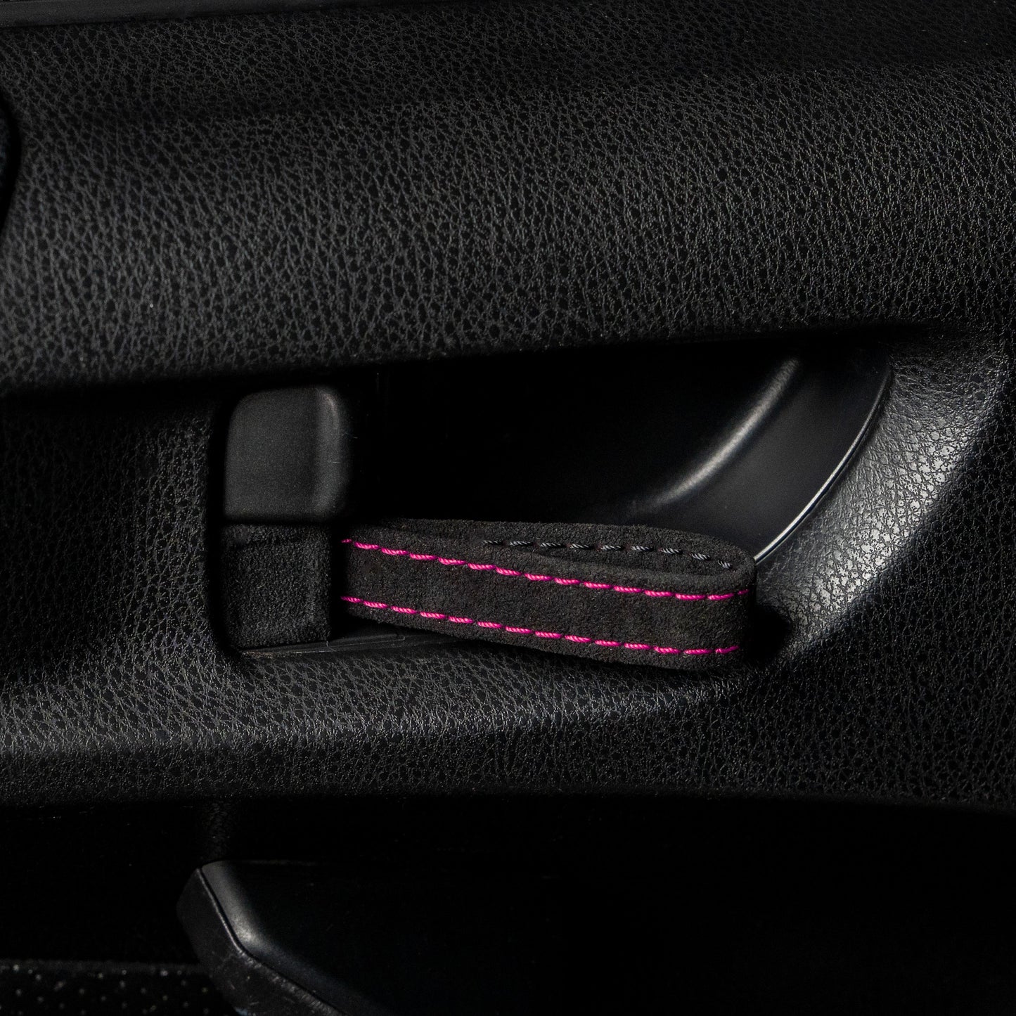 Billetworkz Alcantara Door Pull Strap Kit - Fits Subaru WRX/STI (2002–2007) - Graveyard Performance