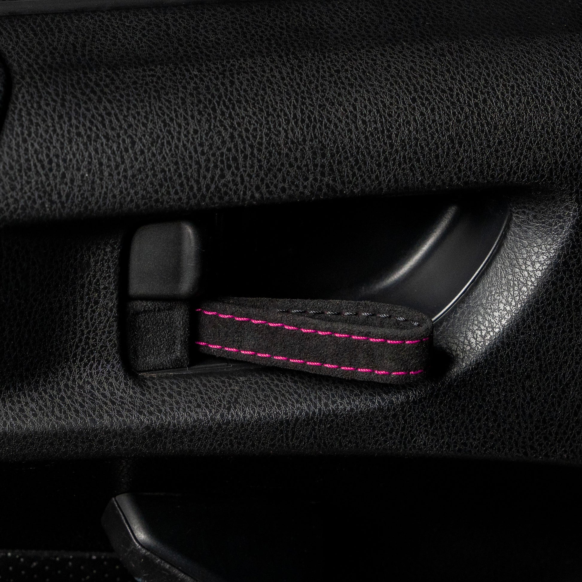 Billetworkz Alcantara Door Pull Strap Kit - Fits Subaru WRX/STI (2002–2007) - Graveyard Performance
