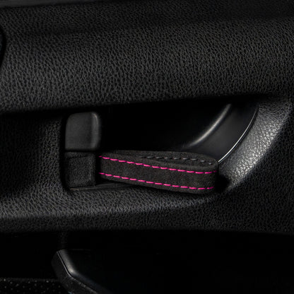 Billetworkz Alcantara Door Pull Strap Kit - Fits Subaru WRX/STI (2002–2007) - Graveyard Performance