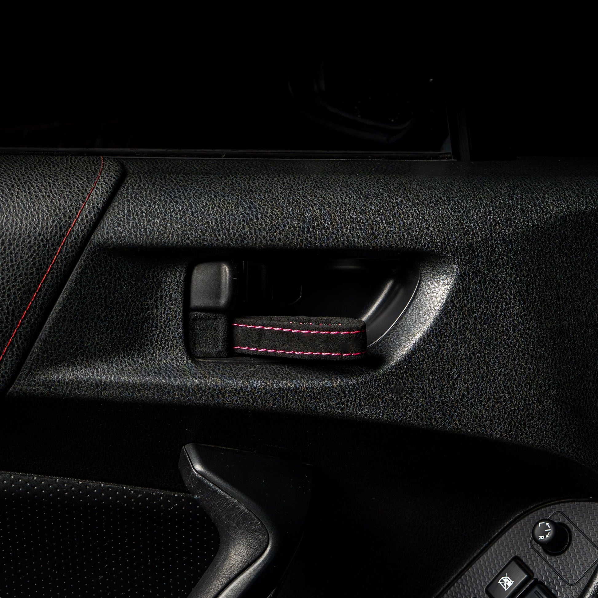 Billetworkz Alcantara Door Pull Strap Kit - Fits Subaru WRX/STI (2002–2007) - Graveyard Performance