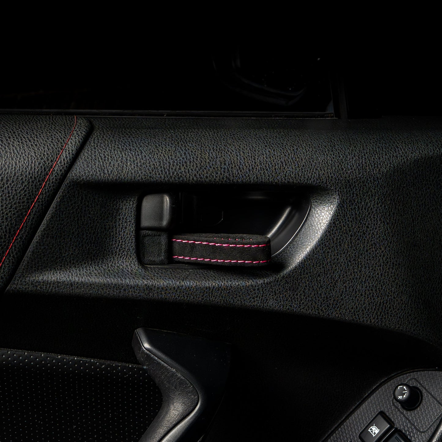 Billetworkz Alcantara Door Pull Strap Kit - Fits Subaru WRX/STI (2002–2007)