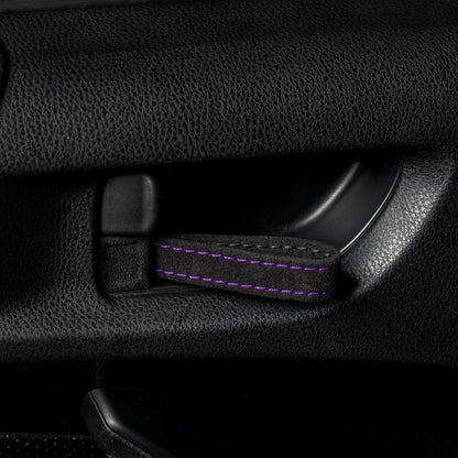 Billetworkz Alcantara Door Pull Strap Kit - Fits Subaru WRX/STI (2002–2007) - Graveyard Performance