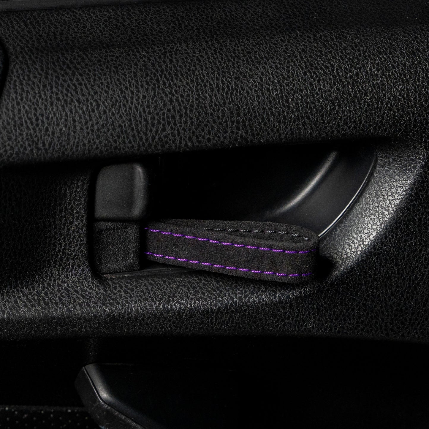 Billetworkz Alcantara Door Pull Strap Kit - Fits Subaru WRX/STI (2002–2007)
