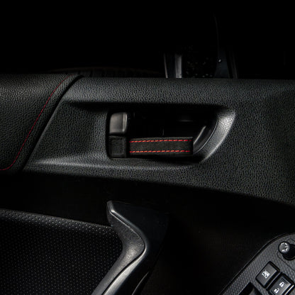 Billetworkz Alcantara Door Pull Strap Kit - Fits Subaru WRX/STI (2002–2007) - Graveyard Performance