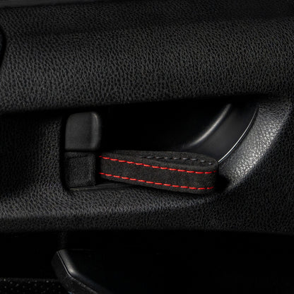 Billetworkz Alcantara Door Pull Strap Kit - Fits Subaru WRX/STI (2002–2007) - Graveyard Performance