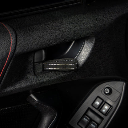Billetworkz Alcantara Door Pull Strap Kit - Fits Subaru WRX/STI (2002–2007)