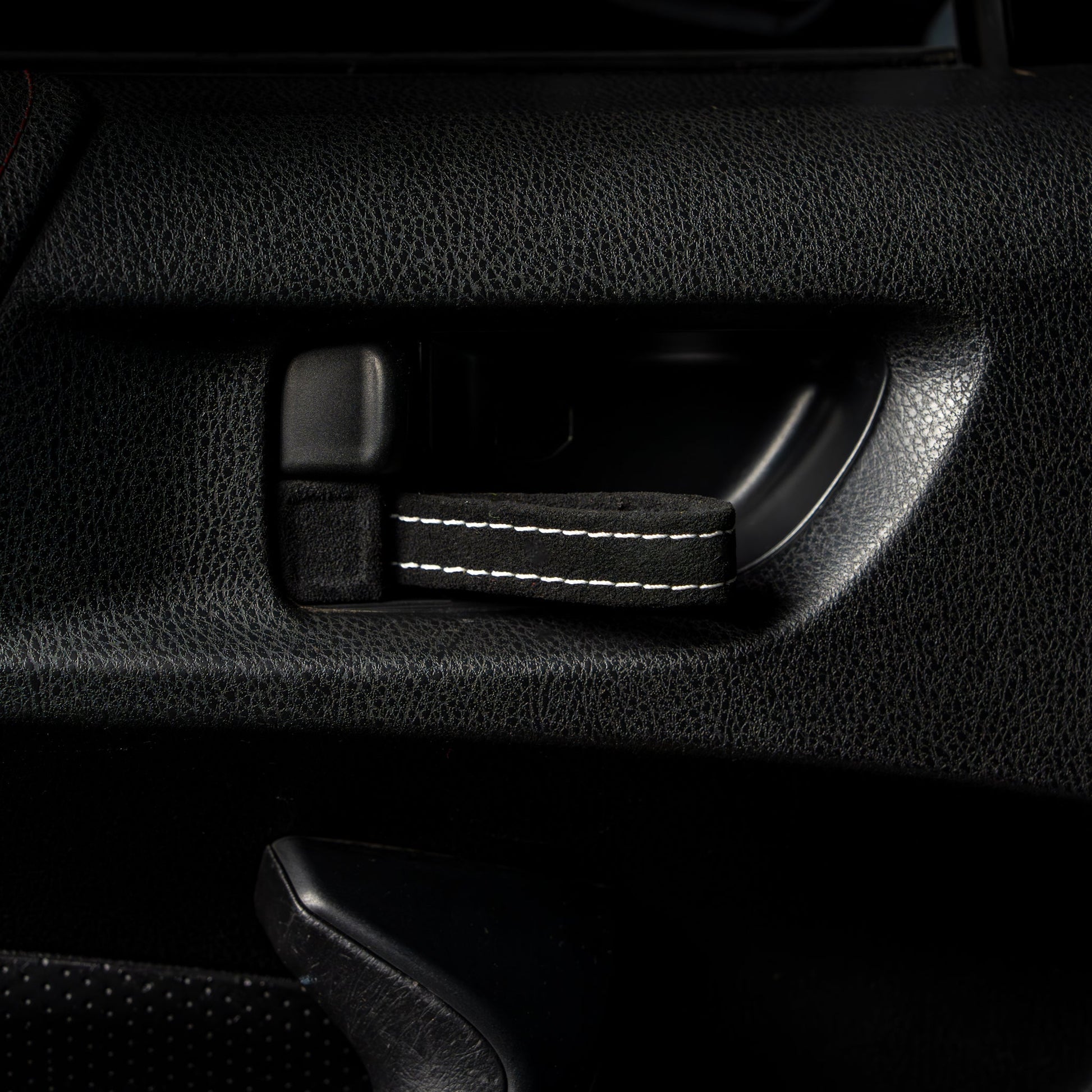 Billetworkz Alcantara Door Pull Strap Kit - Fits Subaru WRX/STI (2002–2007) - Graveyard Performance