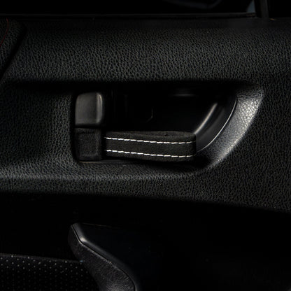 Billetworkz Alcantara Door Pull Strap Kit - Fits Subaru WRX/STI (2002–2007)