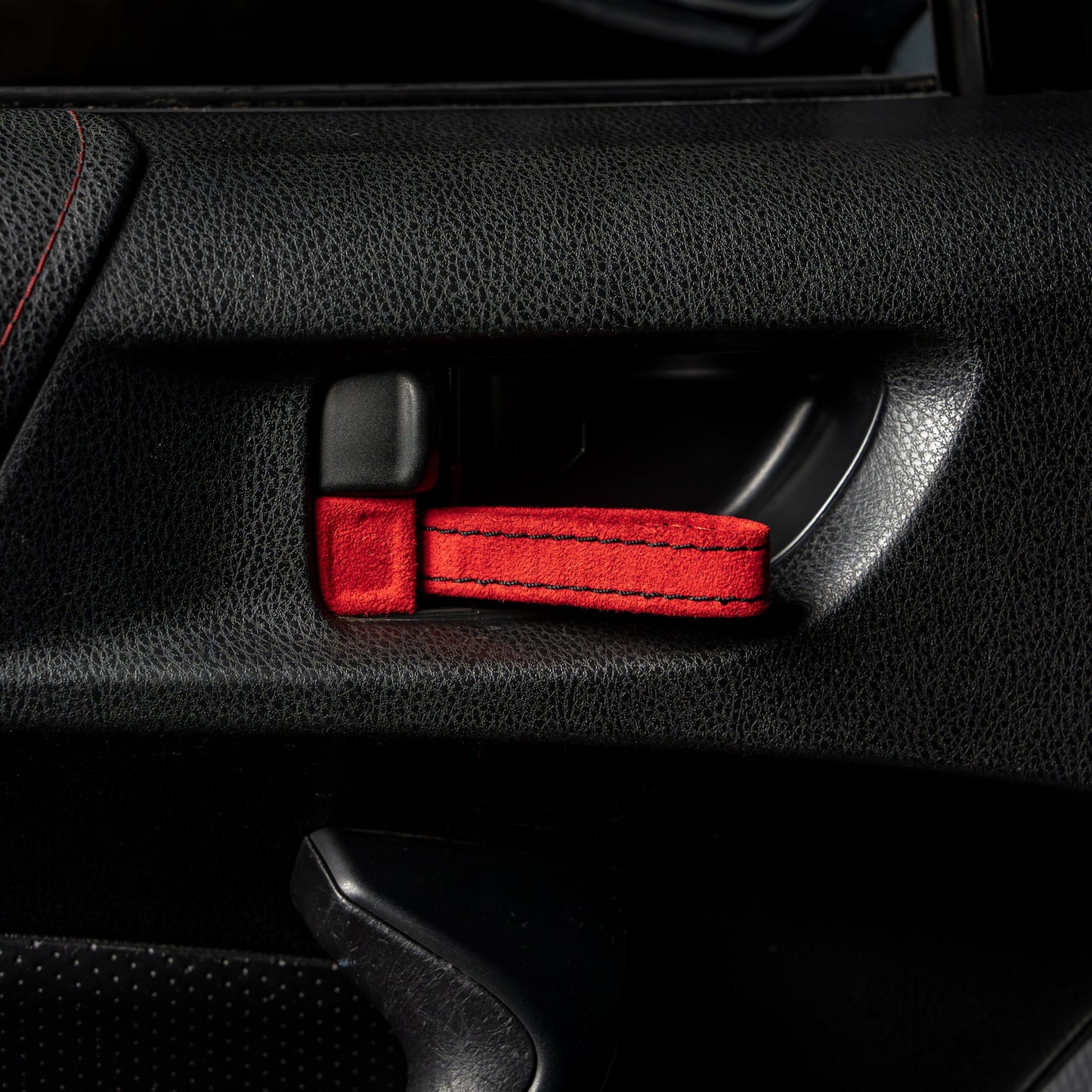 Billetworkz Alcantara Door Pull Strap Kit - Fits Subaru WRX/STI (2002–2007)