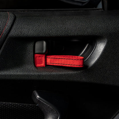 Billetworkz Alcantara Door Pull Strap Kit - Fits Subaru WRX/STI (2002–2007)
