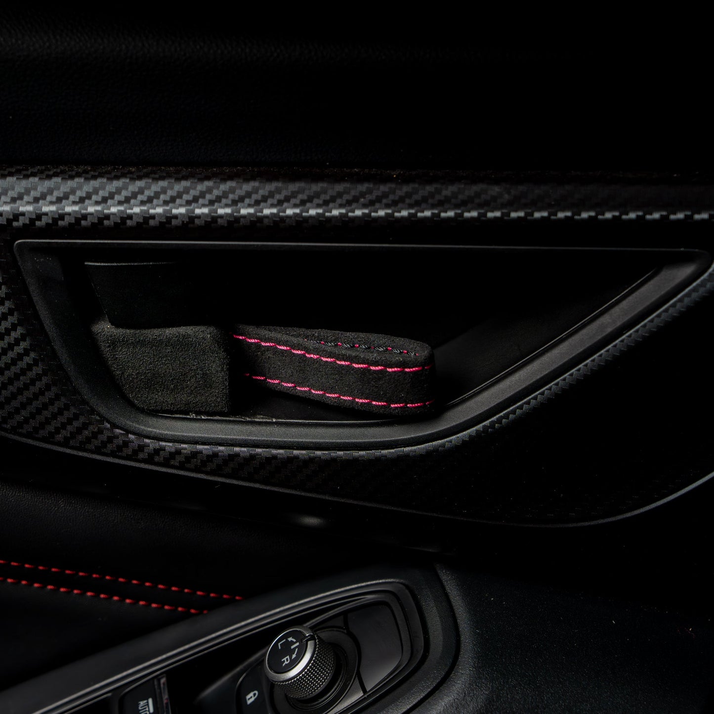 Billetworkz Alcantara Door Pull Strap Kit - Fits Subaru WRX/BRZ/GR86/Ascent (2022+), Crosstrek (2018+) & More
