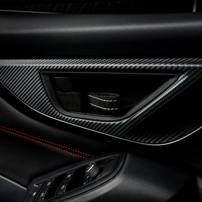 Billetworkz Alcantara Door Pull Strap Kit - Fits Subaru WRX/BRZ/GR86/Ascent (2022+), Crosstrek (2018+) & More
