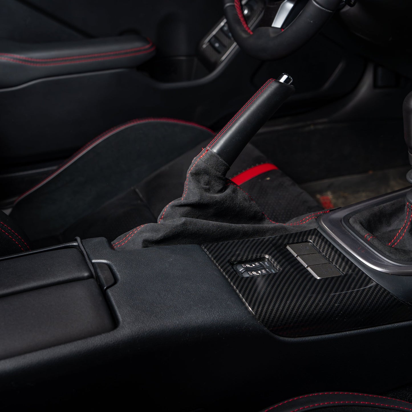 Billetworkz Premium Alcantara E-Brake Boot – Subaru BRZ/Toyota GR86 2022+ - Graveyard Performance