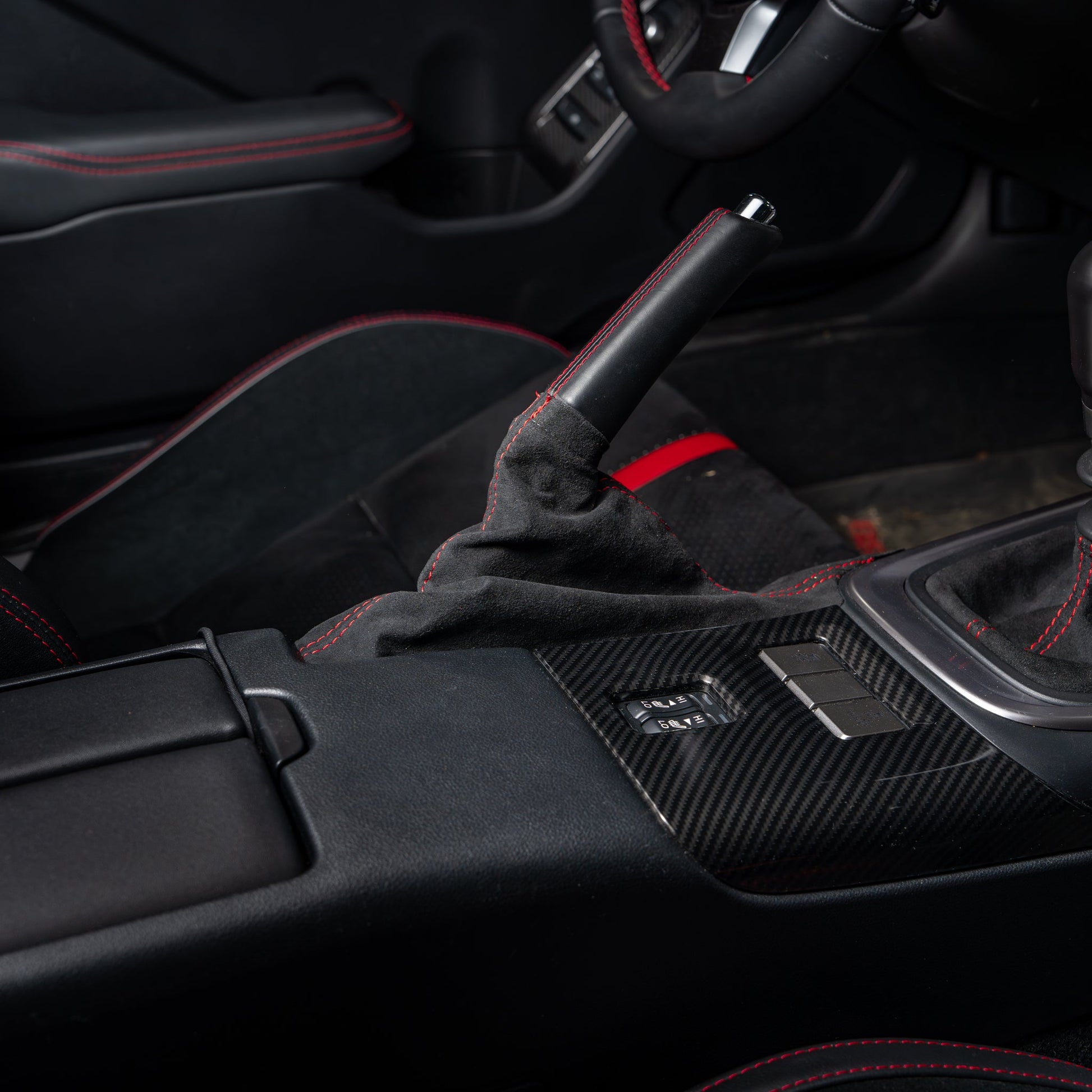 Billetworkz Premium Alcantara E-Brake Boot – Subaru BRZ/Toyota GR86 2022+ - Graveyard Performance
