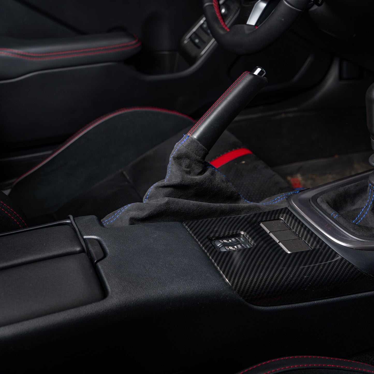 Billetworkz Premium Alcantara E-Brake Boot – Subaru BRZ/Toyota GR86 2022+ - Graveyard Performance