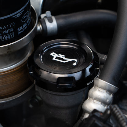 Billetworkz Engine Bay Caps Subaru STI 2015-2021 - Graveyard Performance