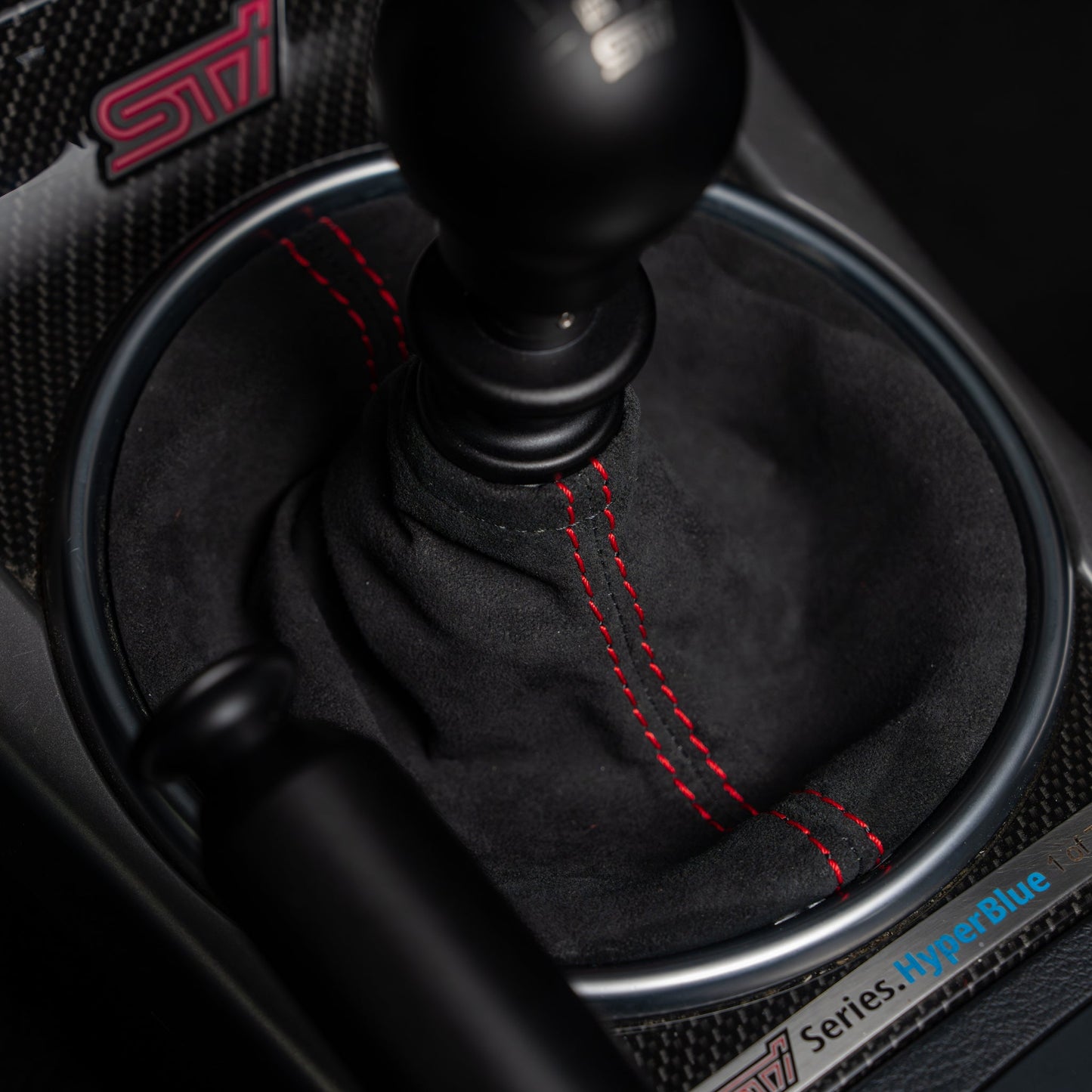 Billetworkz Premium Alcantara Shift Boot – Subaru STI 2015–2021